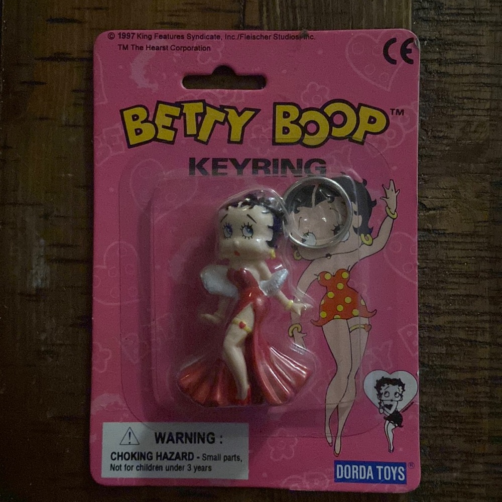 Betty boop key chain- New vintage